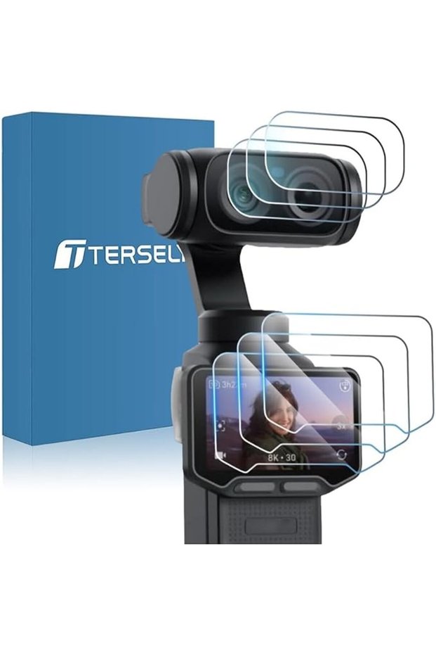 حزمة من 3+3 واقيات شاشة لكاميرا Insta360 Luna Ultra 2026