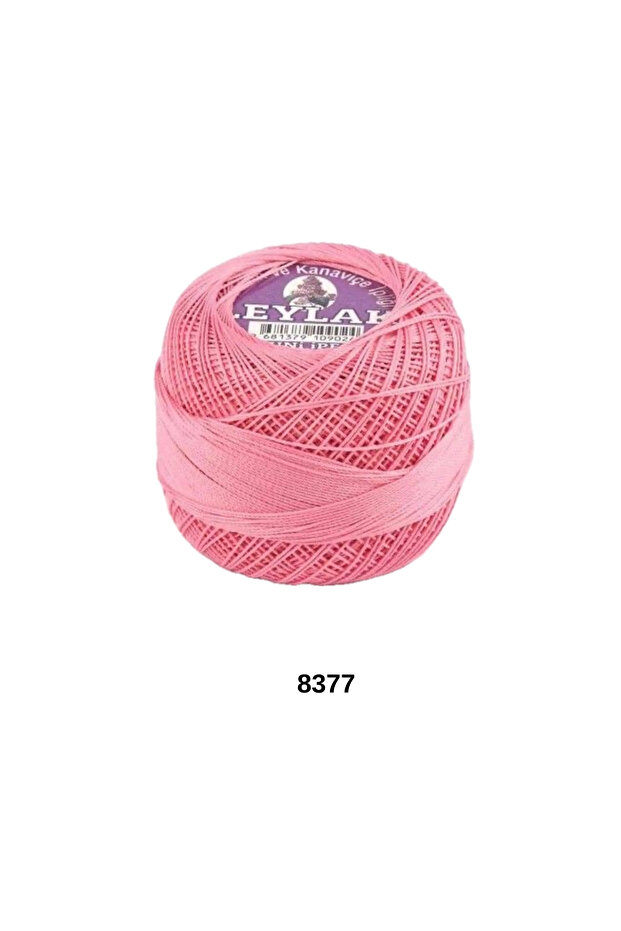 1 Piece of Lilac Etamin Cross-Stitch Thread 6 Ply No:12 - Color:8377