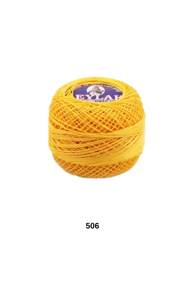 1 Piece of Lilac Etamin Cross-Stitch Thread 6 Ply No:12 - Color:506