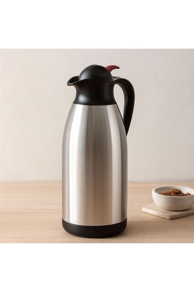 3L Stainless Steel Thermos (304) - Keeps Hot for 12 Hours, Cold for 24 Hours
