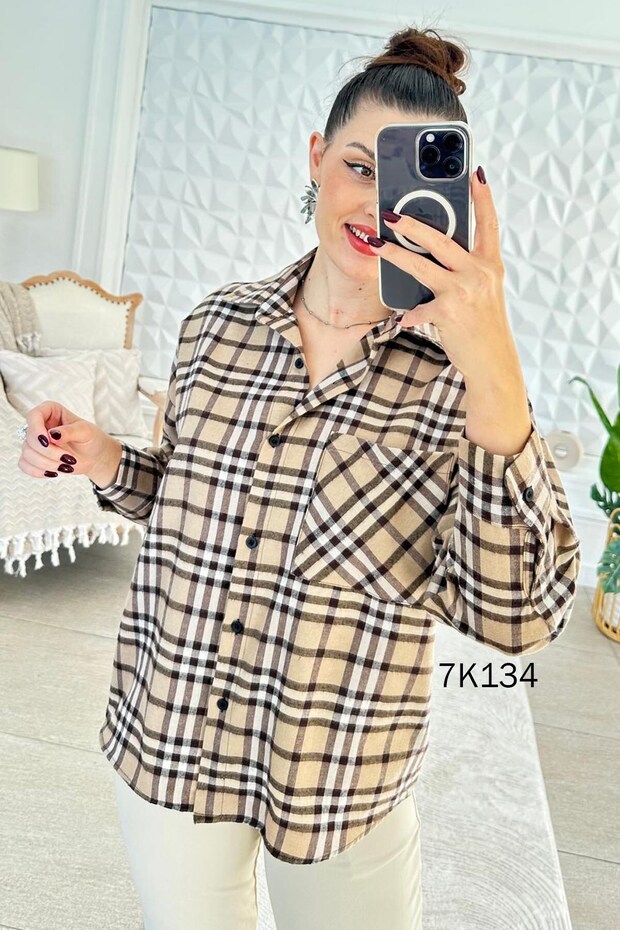 Plaid Lumberjack Shirt 7K134