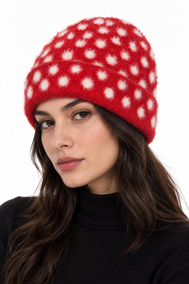 Yumoş Polka Dot Beret