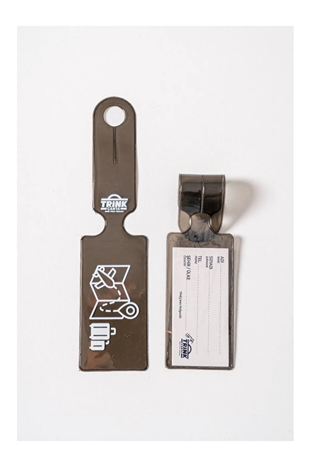 Neon - Luggage Tag and Suitcase Tag 1 Piece * Neon Black *