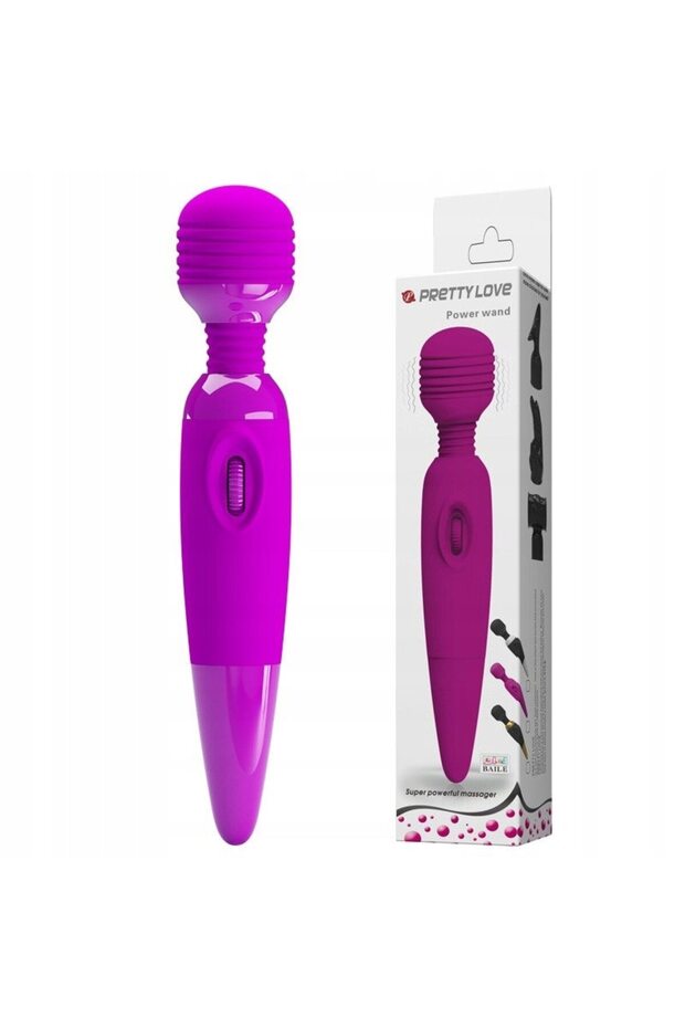 Vibrator tip baghetă, cu viteze multiple