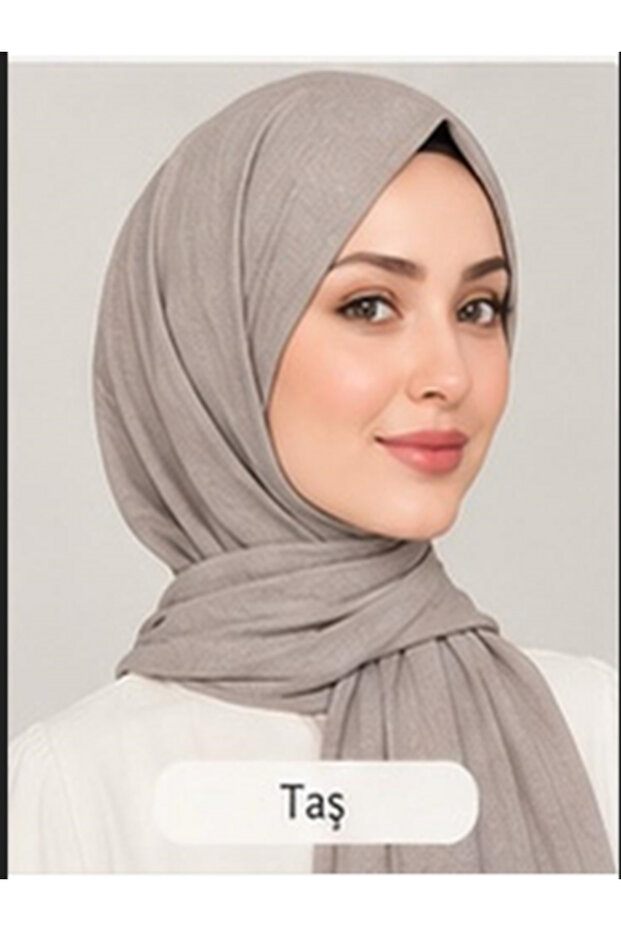 Lerrascarf Shawl Combed Cotton Special Stitched Long Seasonal