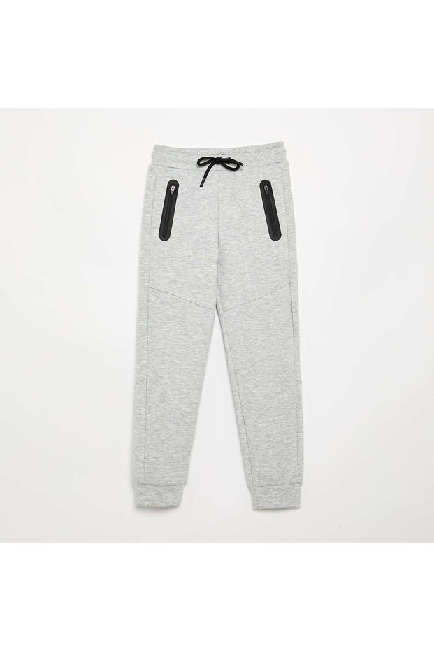 Jogger Pants With Pockets Grey