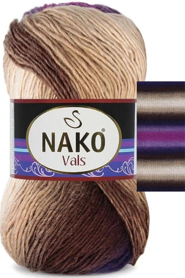 Vals Ebruli Örgü İpi 100gr 240mt