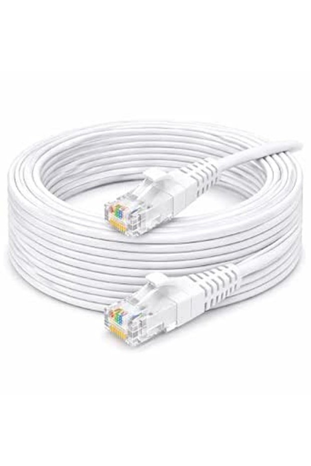 كابل إيثرنت Cat6 طويل جدًا 40 متر عالي الأداء مع موصلات RJ45 لاتصال مستقر