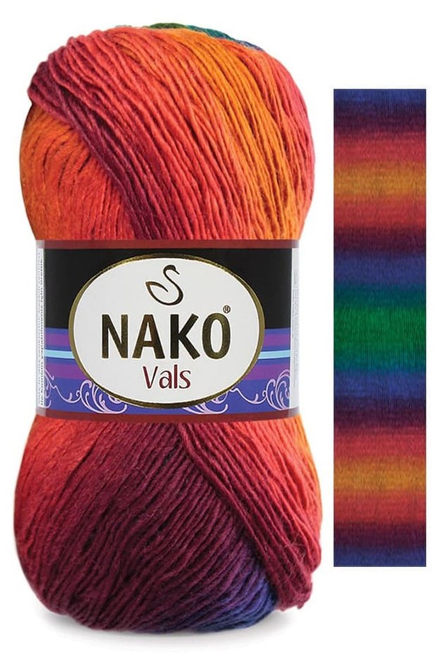 Vals Ebruli Örgü İpi 100gr 240mt