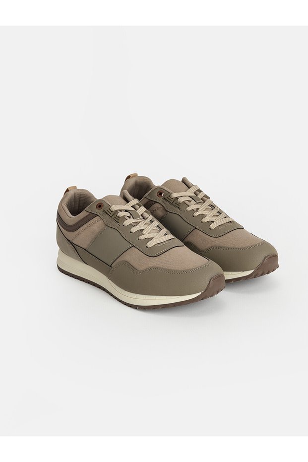 Peak New Season Brown Mesh Boys' Sports Shoes.