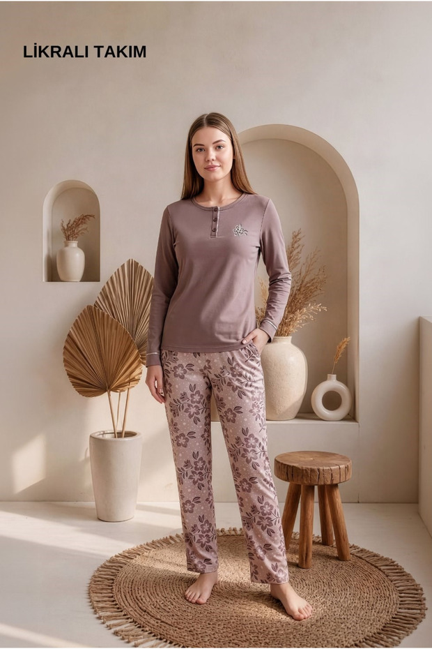 Long Sleeve Pajama Set