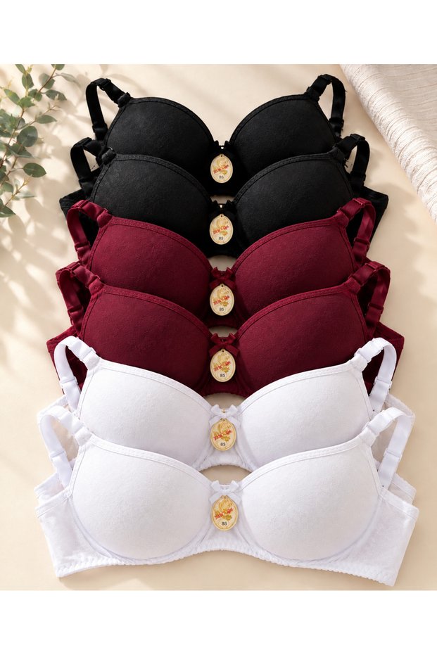 Padded Bra 6-Piece Set