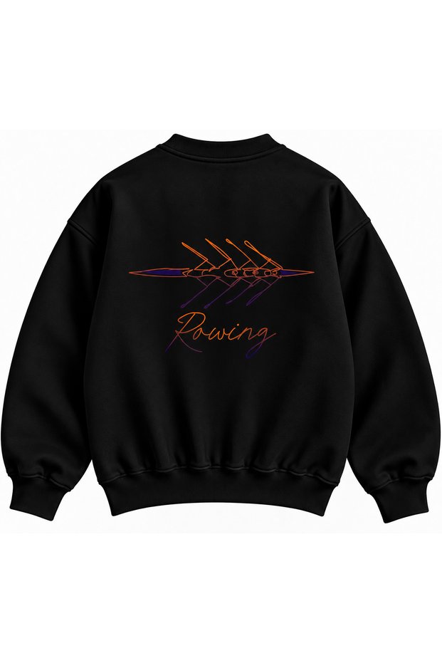 Rowing Unisex Printed Regular Sweatshirt