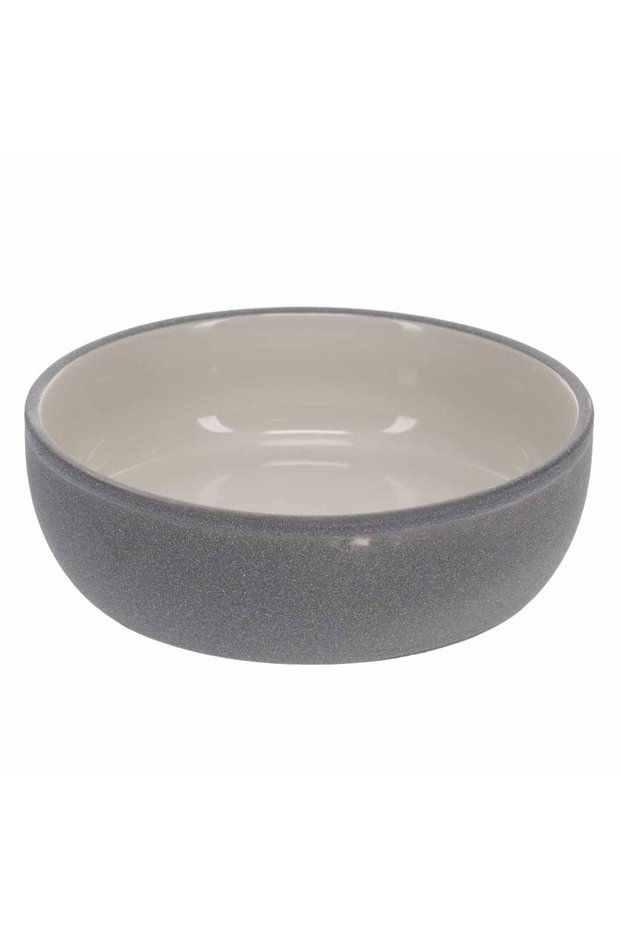 Duvo+ Feeding Bowl-Stone-Sandy Ocean L - 1580Ml - 22X22X7Cm Grey-Blue