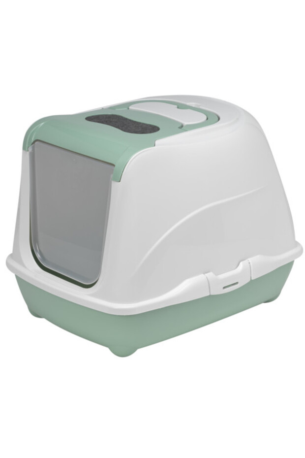 Flip Cat-Litter Jumbo-57.8 X 43.9 X 41.5 Cm-Green