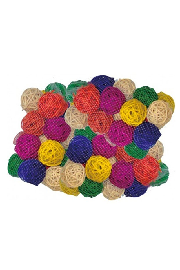 Bird Toy Natural And Clean 6.4Cm (100Pcs)