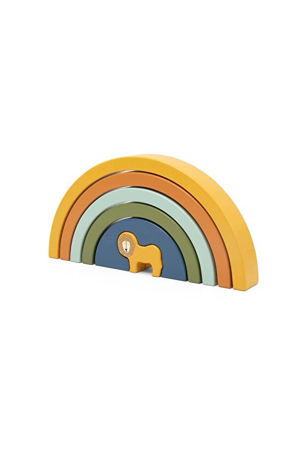 Mrs. Lion Wooden Stacking Game 36-313