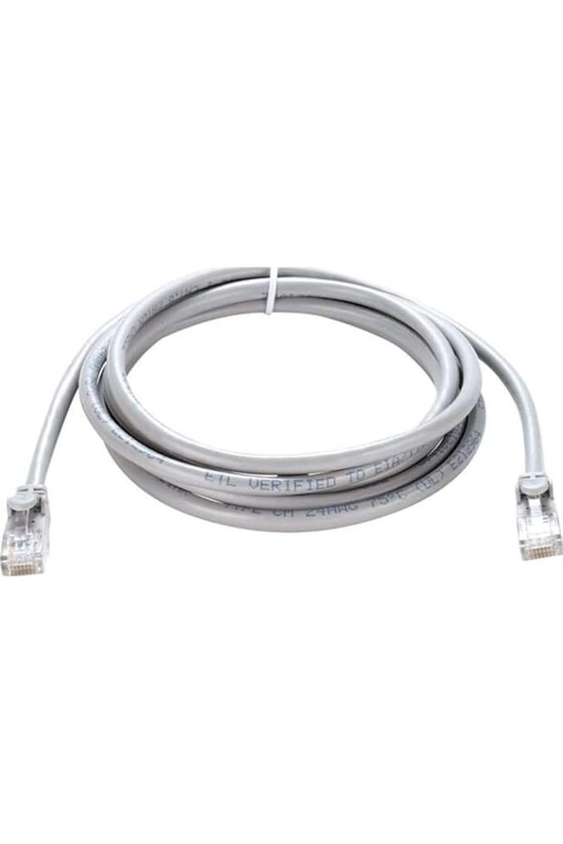 كابل إيثرنت RJ45 Cat5E بطول 5 متر للشبكات والإنترنت والراوتر والمودم
