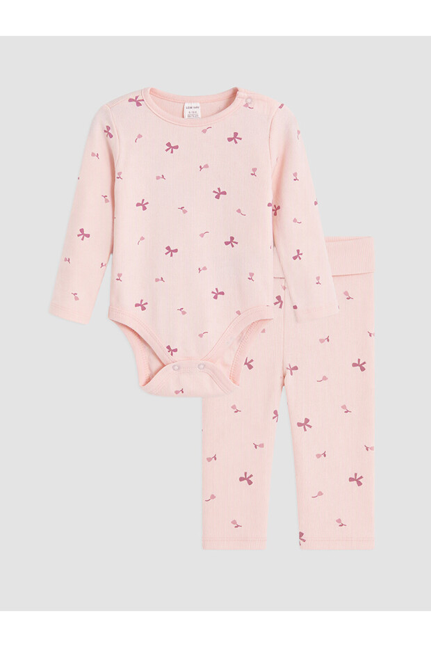 Quality Pieces from Çelebi Store Printed Baby Girl Set