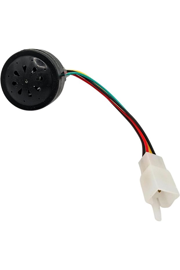 Electric Delivery Scooter Horn, Loud Safety Horn with 5-Pin Connector, Plug & Play Sound Alarm for Food Delivery & Cargo E-Scooters