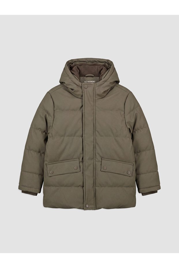 Sparkling Choices Hooded Boy's Puffer Coat from Shining Store