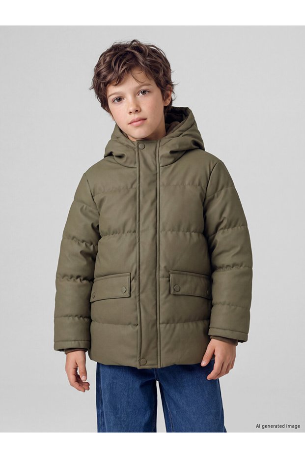 I Hooded Boy's Coat Puffer from Freezen Store