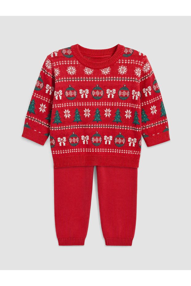 Esvab • Modern & Stylish Baby Girl Christmas Themed Set
