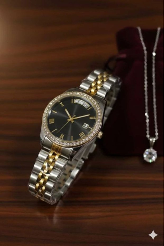 Spectrum New Season Premium Edition Retro Double Calendar Women's Wristwatch