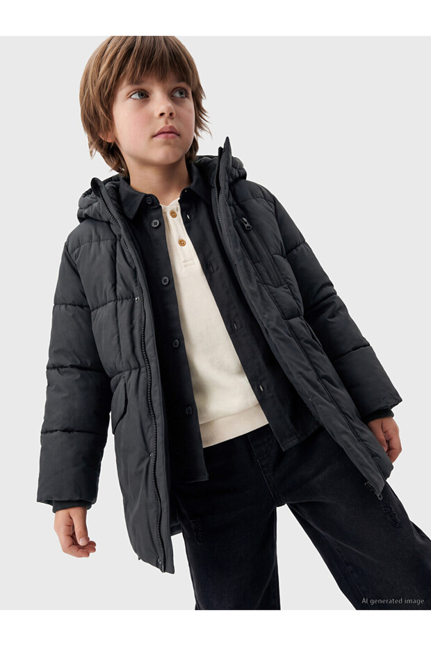 Timeless Clothing & Timeless Choices Hooded Boys' Puffer Coat