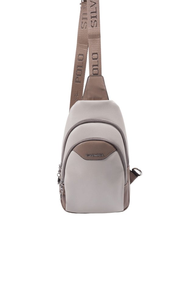 Beige - Latte Plain Women's Body Bag Sp959