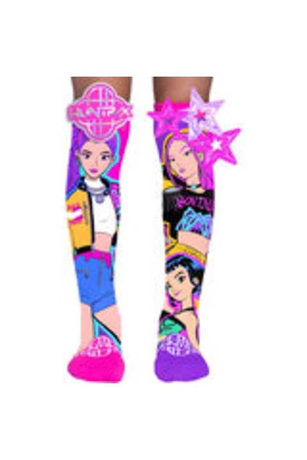 K-Pop Demon Hunters Toddlers Knee-High Socks, One Size