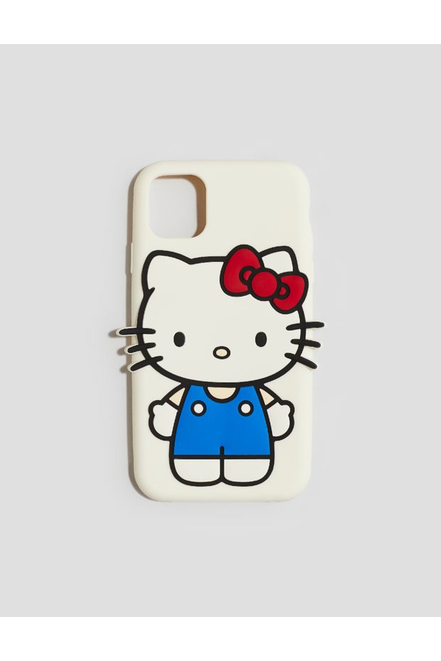 Husa iPhone, crem