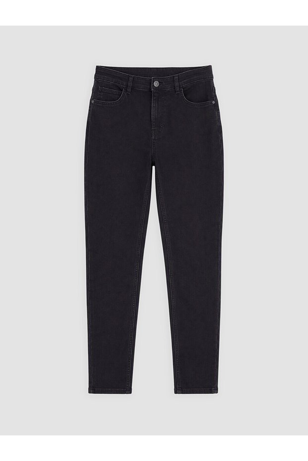 Black 750 Slim Fit Men's Jean Trousers