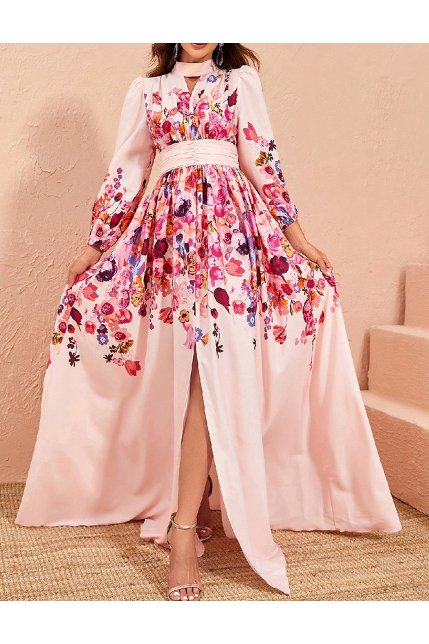 Rochie lunga, Roz