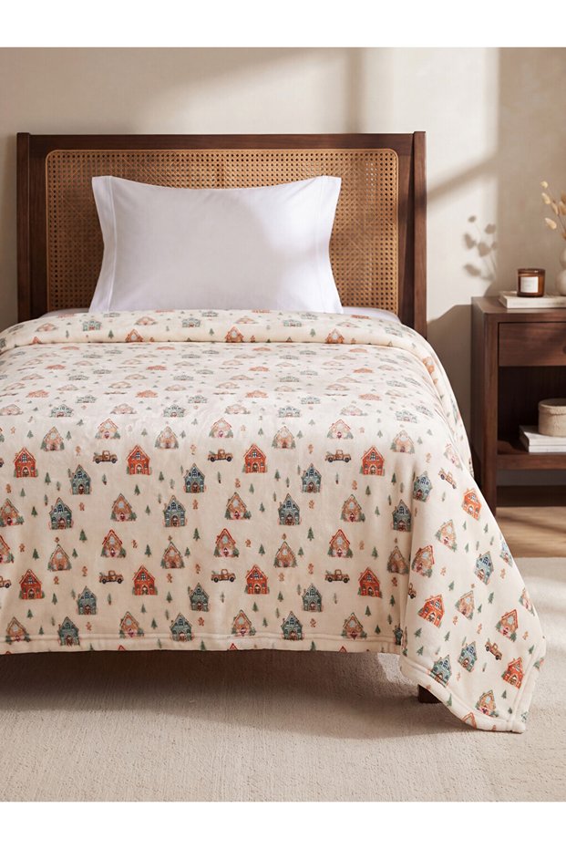 I New Year's Themed Single Blanket 150X200 cm from Freezen Store