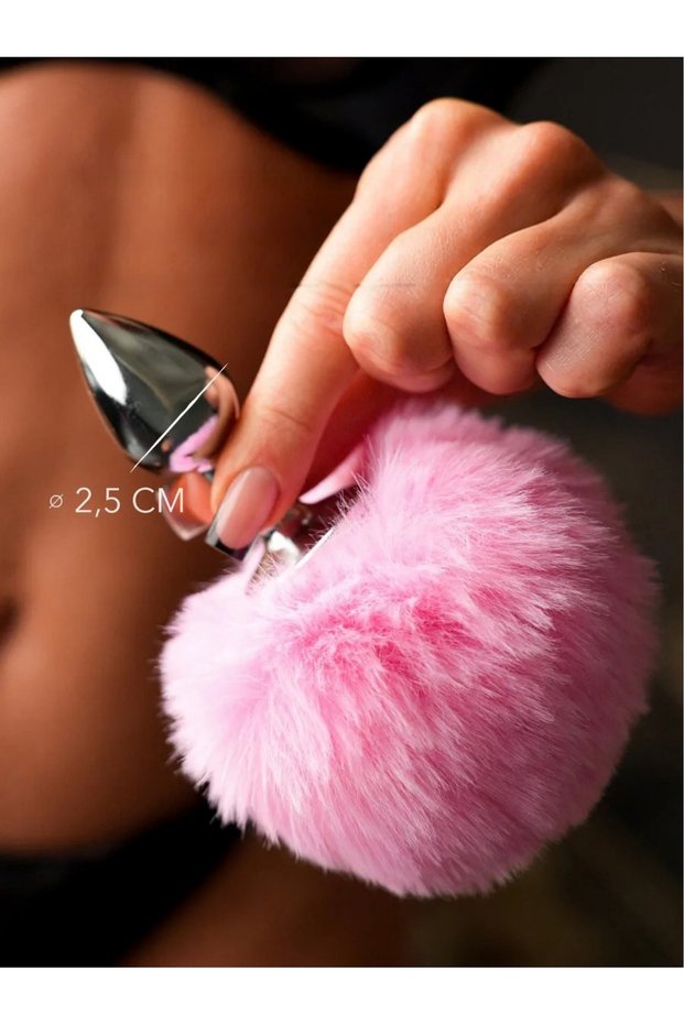 PELUŞ TAVŞAN PONPONU ANAL PLUG