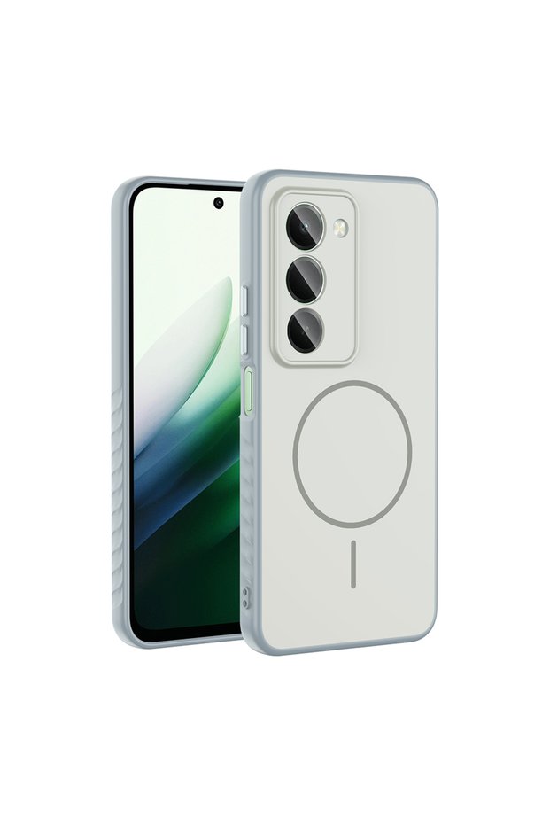 Xiaomi Redmi 15 Case with Camera Lens Protection, Magsafe Supported Silicone