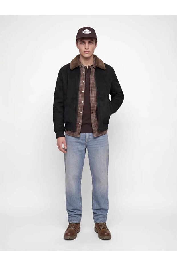 Men's Jprbluluke Suede Black Jacket - 12282444