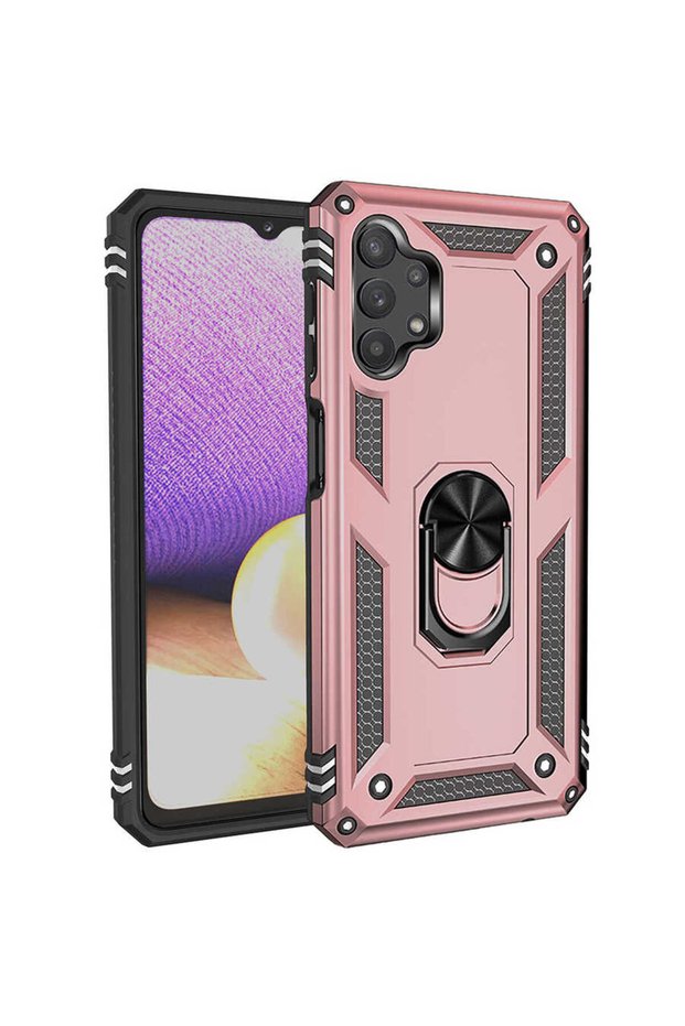 Galaxy A23 Case Camera Protector Magnetic Stand Tank Protection