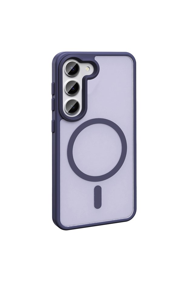 Galaxy S23 Fe Case Magsafe Supported Camera Raised Silicone Matte Anti-Fingerprint