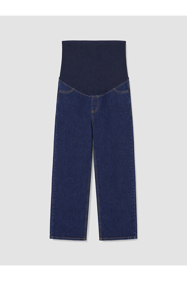 Quality Parts from Çelebi Store: Straight Maternity Jeans with Abdominal Panel