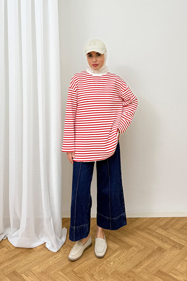 Striped Two-Thread Tunic 93-386