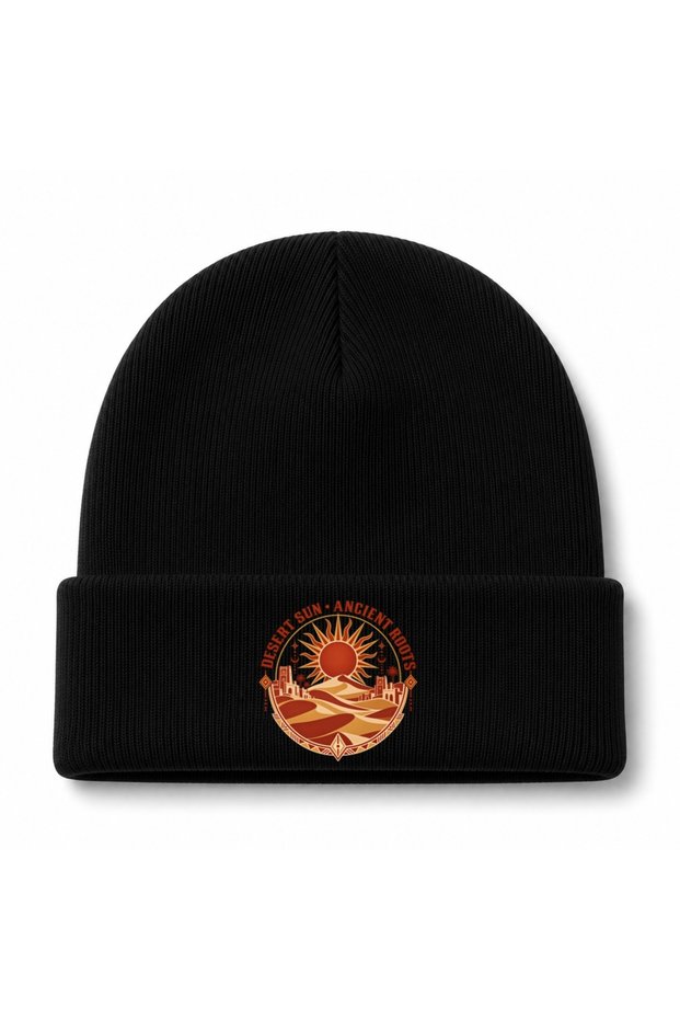 Desert Sun Ancient Roots Heritage Graphic Beanie