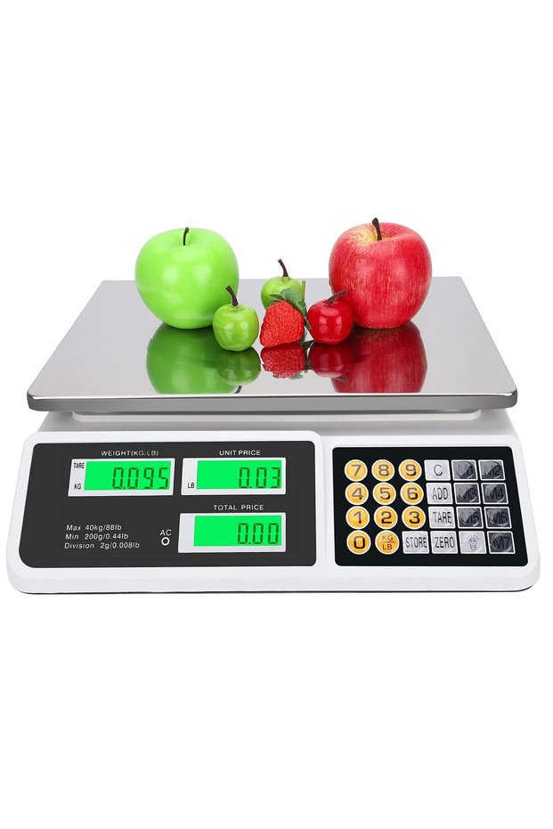 Price Computing Scale 88lb/40kg (Flat Plate)