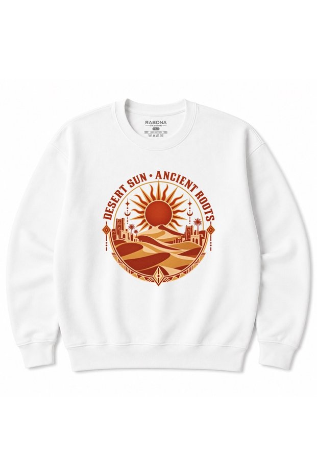 Desert Sun Ancient Roots Heritage Graphic Sweatshirt