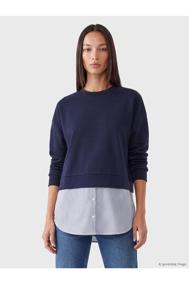 Esvab • Modern & Distinctive Soft Touch Women's Sweatshirt Tunic