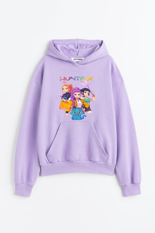 Huntrix Printed Premium Sweatshirt for Kids