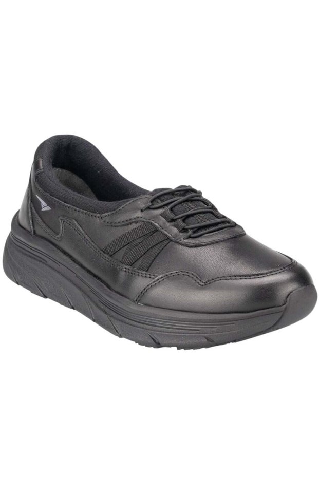 31105-g Daxi Black Women's Comfort Leather Shoes