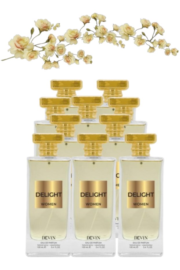 10 قطع Delight عطر نسائي 100ML