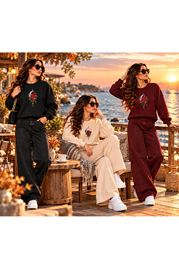 Super 3-Pack Unique Design Sweatshirt